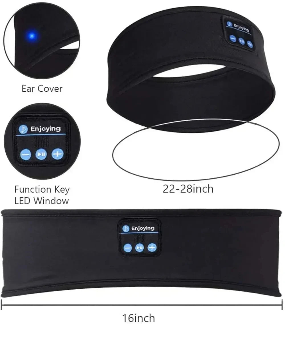 Deep Sleep Bluetooth Sleep Mask – Wireless Headphones for Better Sleep